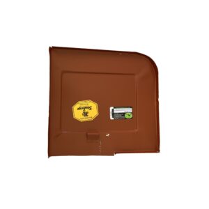 1282-EX - CHAPA DO SUPORTE DA  BATERIA KOMBI PICK-UP  CHAPA 0,90